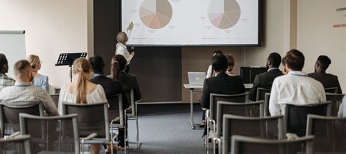 Participants in a KDC seminar session